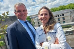 Monsieur le Bâtonnier Thierry Voitellier et Madame le Vice-Bâtonnier Natacha Marest